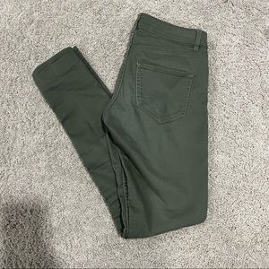 Green pants h&m size 8